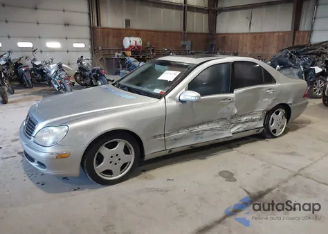 2003 Mercedes-Benz S 500 из США, поврежденный, VIN WDBNG84J93A360917